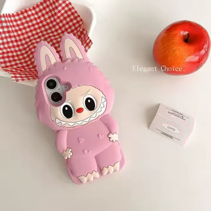 LABUBU™ Plushy Bunny Full-Body 3D Case