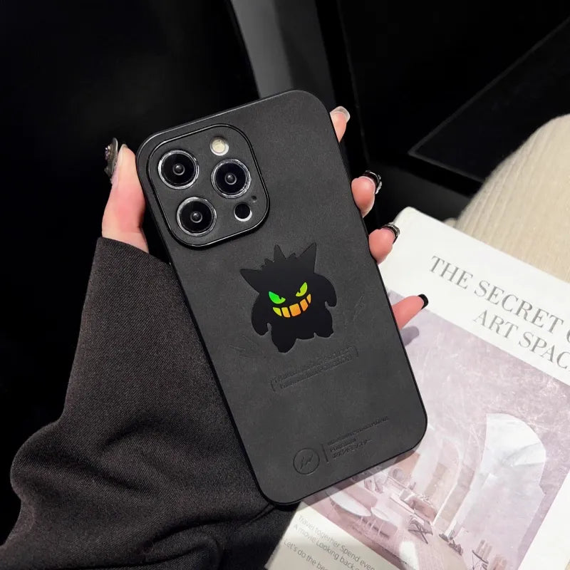 Laser Cartoon Gengar iPhone Case 👻