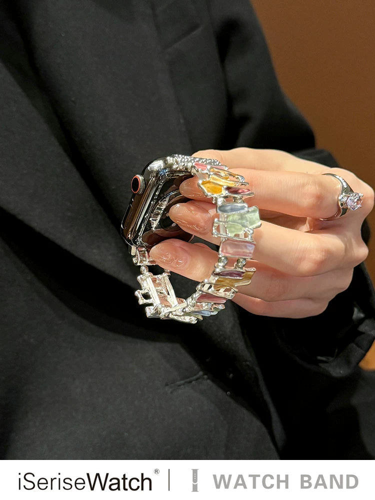 LuxeCrystal™ Apple Watch Jewelry Band