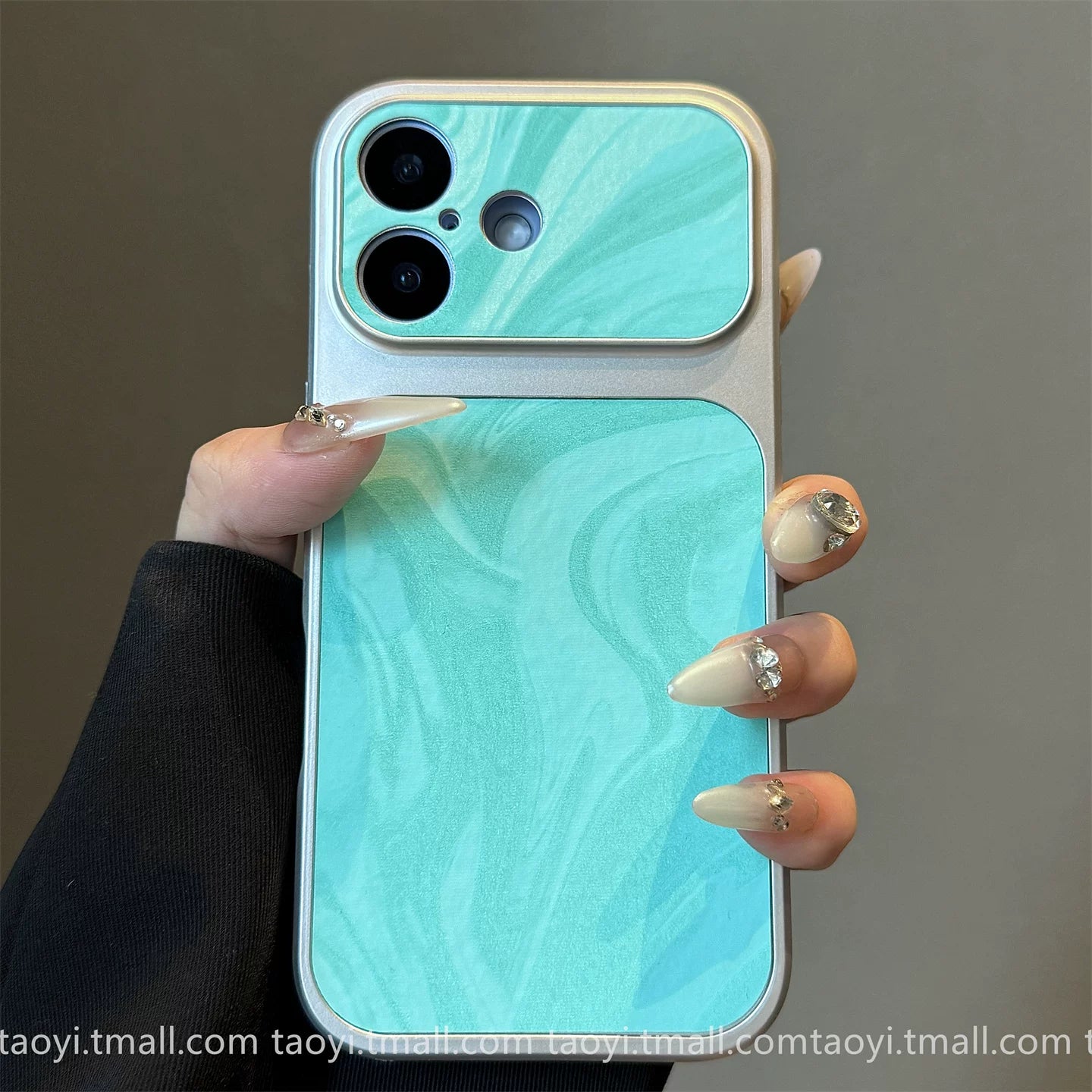 PulseCase™ Marble Wave Case – Luxury Frosted Edition
