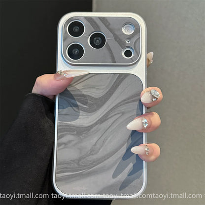 PulseCase™ Marble Wave Case – Luxury Frosted Edition