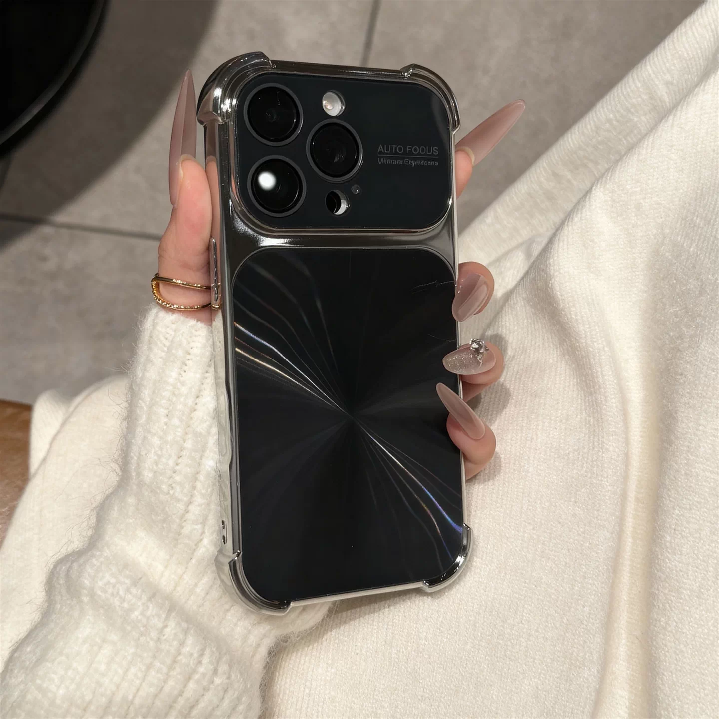 PulseCase™ Mirror Glow Case – Reflective Edition
