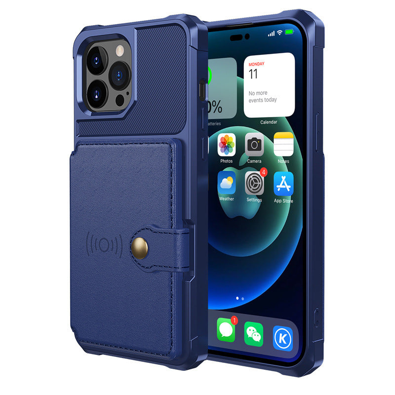 PulseCase™ MagMount Wallet Case – Magnetic Car Mount + Card Holder