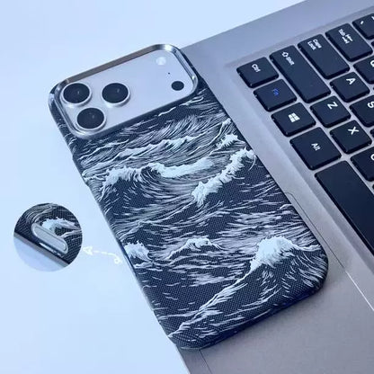 PulseCase™ Ocean Wave Case – Premium Texture Edition
