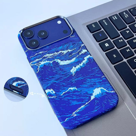 PulseCase™ Ocean Wave Case – Premium Texture Edition