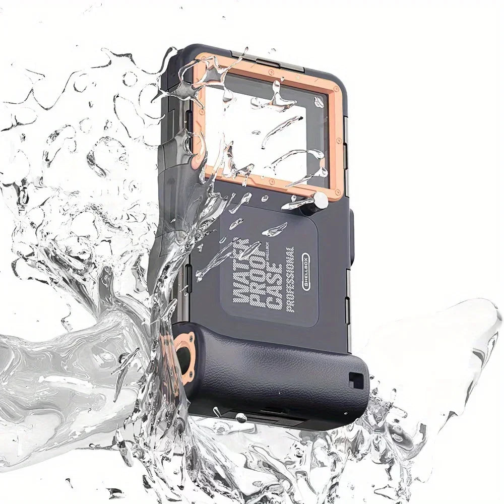 Universal Waterproof Diving Phone Case with Lanyard – IPX8 Certified for iPhone, Samsung & Devices up to 6.8"