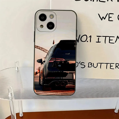 Golf MK1 GTI Vintage iPhone Case – Shockproof Soft Silicone Cover for iPhone 12 to 16