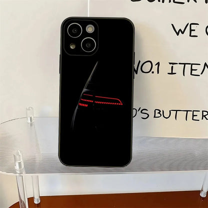 Golf MK1 GTI Vintage iPhone Case – Shockproof Soft Silicone Cover for iPhone 12 to 16