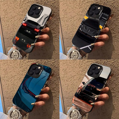 Golf GTI Sport Car Phone Case – Shockproof Soft Cover for iPhone 11 to 16 Pro Max