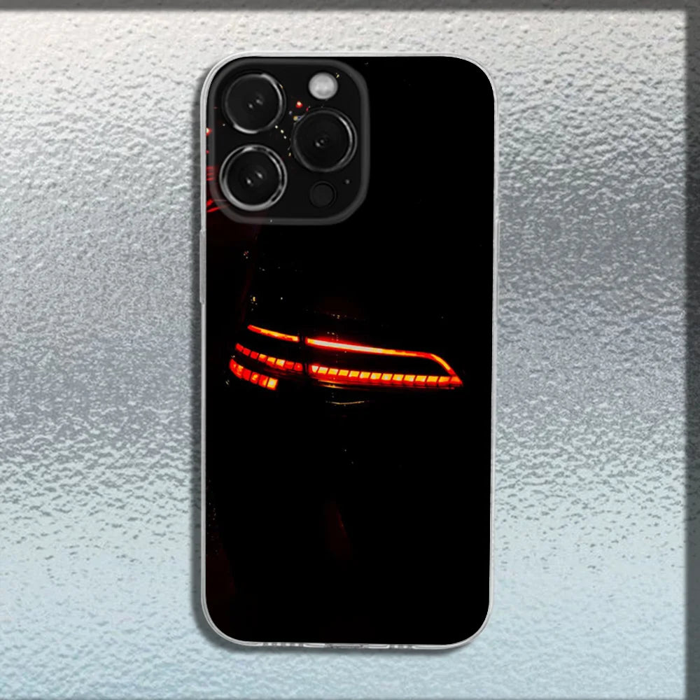 Golf MK7 GTI Transparent iPhone Case – Soft TPU Cover for iPhone 12 to 16