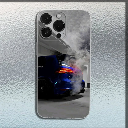 Golf MK7 GTI Transparent iPhone Case – Soft TPU Cover for iPhone 12 to 16