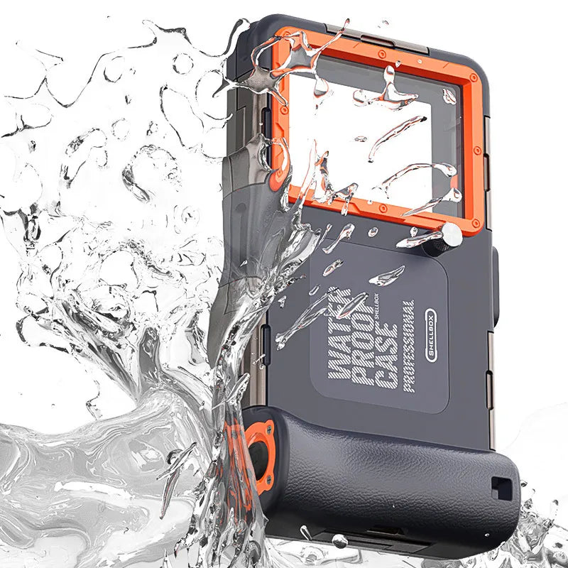Universal Waterproof Diving Phone Case with Lanyard – IPX8 Certified for iPhone, Samsung & Devices up to 6.8"
