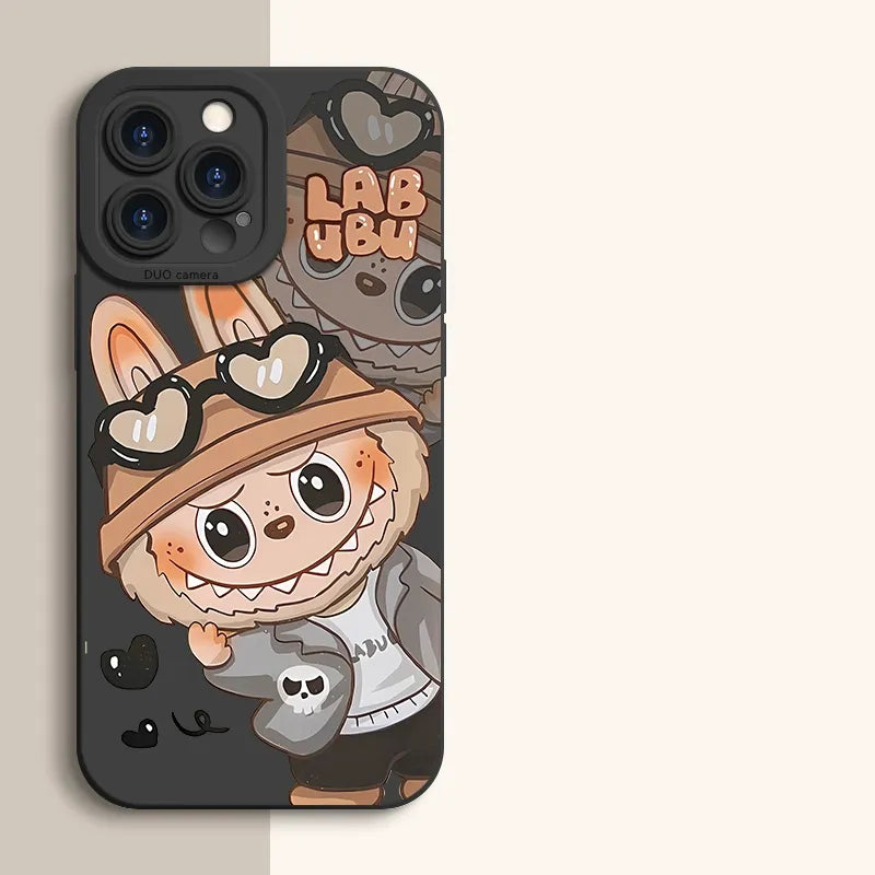 LABUBU™ Streetwear Bunny iPhone Case – Urban Edition
