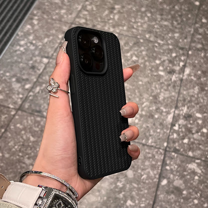 PulseCase™ Woven Texture Case – Minimal Grip Edition