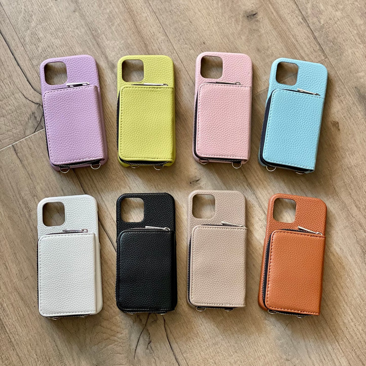 PulseCase™ ZipWallet Leather Case – Everyday Carry Edition