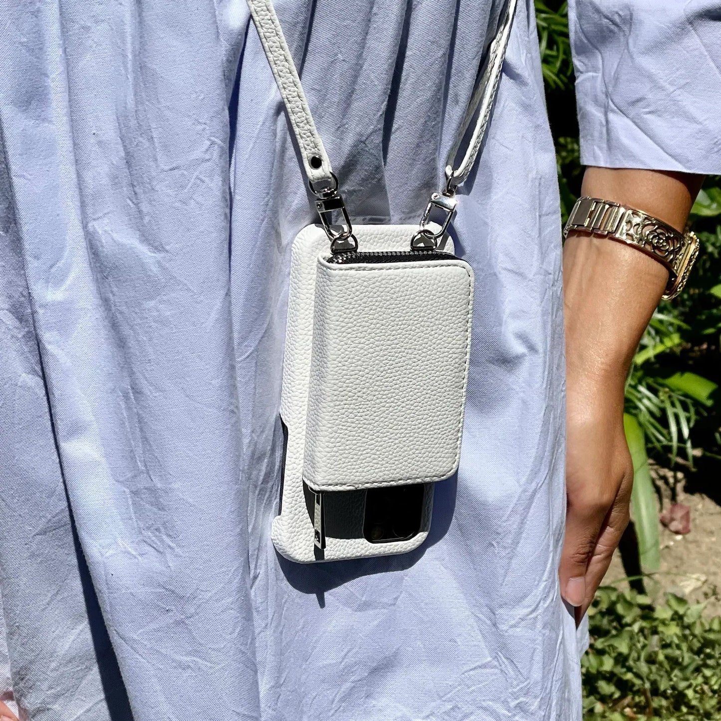 PulseCase™ ZipWallet Leather Case – Everyday Carry Edition