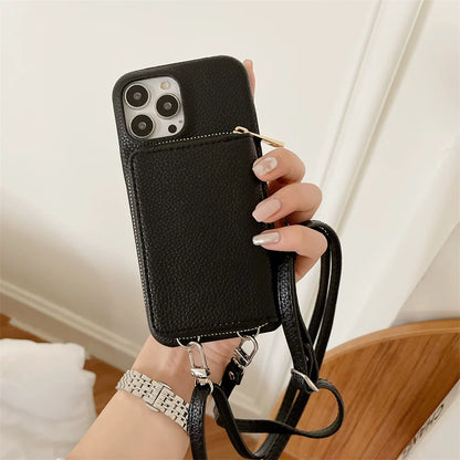 PulseCase™ ZipWallet Leather Case – Everyday Carry Edition