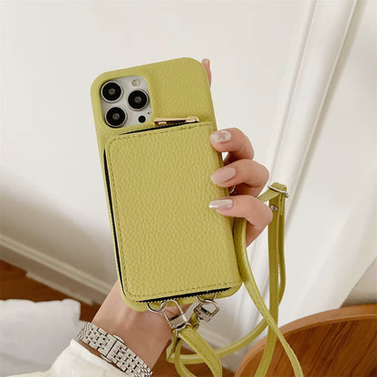 PulseCase™ ZipWallet Leather Case – Everyday Carry Edition