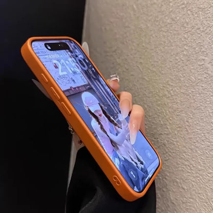 Luxury Textured Leather iPhone Case