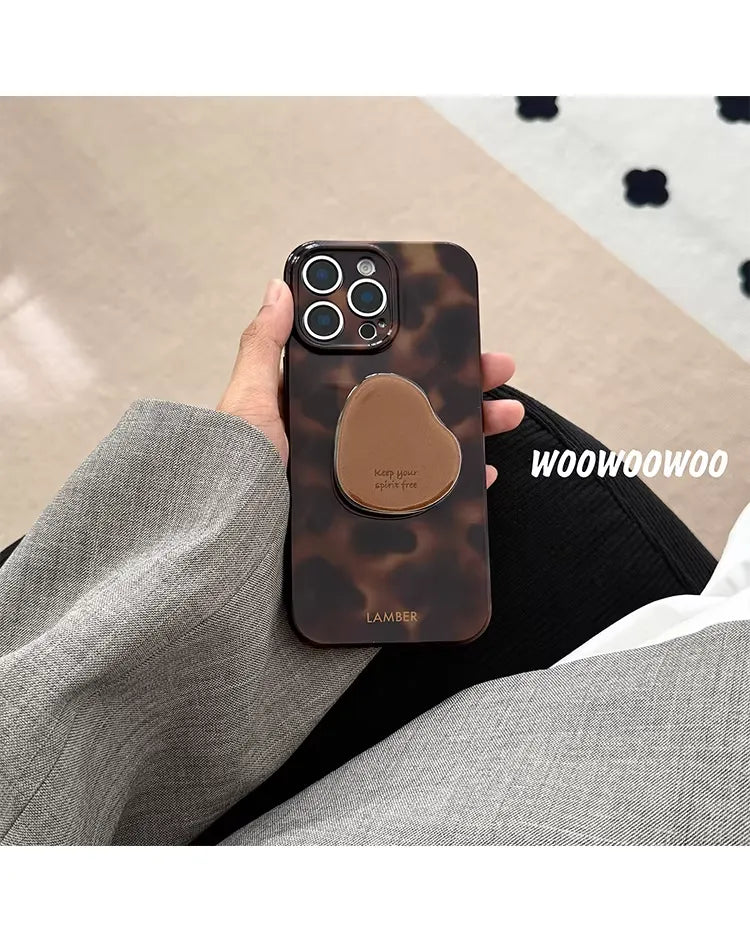Leopard Matte iPhone Case