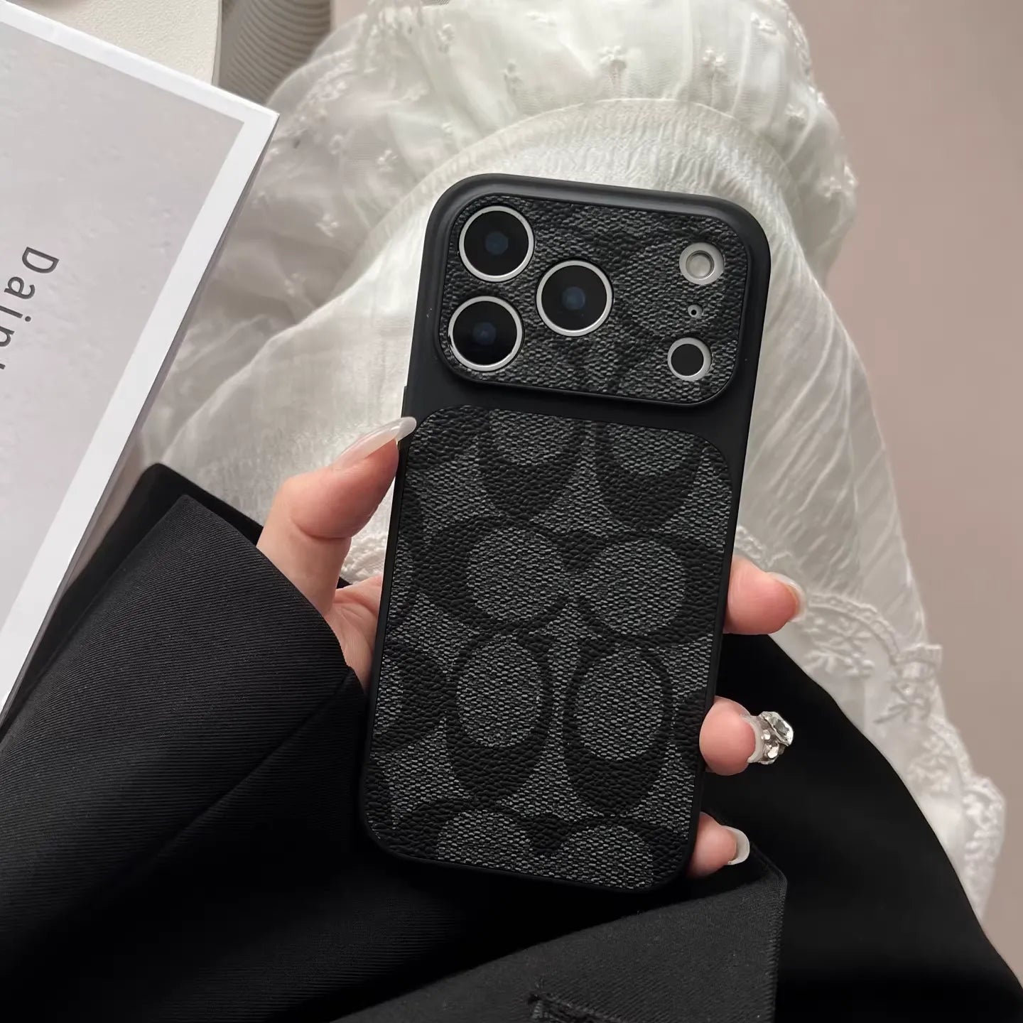 PulseCase™ Luxury Canvas Pattern Case for iPhone