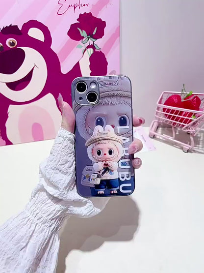 LABUBU™ Galaxy Pop iPhone Case – Soft Drop-Proof Toy Series