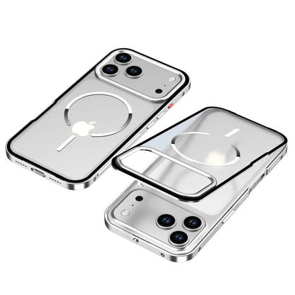 TitanFrame™ Metal Magnetic Case – Clear Back & Camera Lens Protection